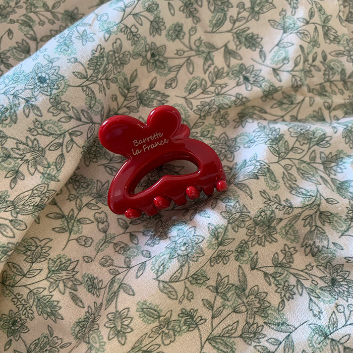 Wholesale Golden Label Rabbit Hairband Hair Grab Cute Small Grab Clip Hairclip Top Clip Side Clip