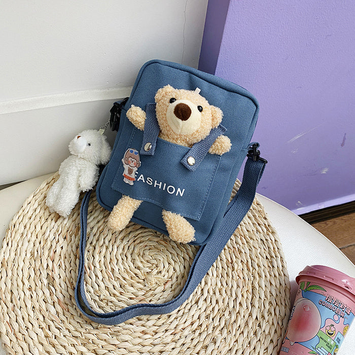 Wholesale Cute canvas bag crossbody new style with personality