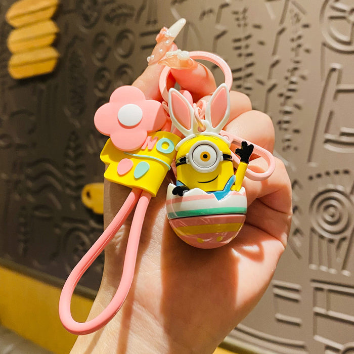 Wholesale Cartoon Doll PVC Keychain (F) JDC-KC-SCheng051