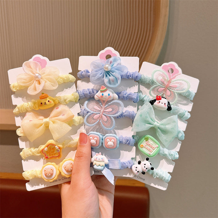 Wholesale Children' s Cute baby hair small intestine scrunchie