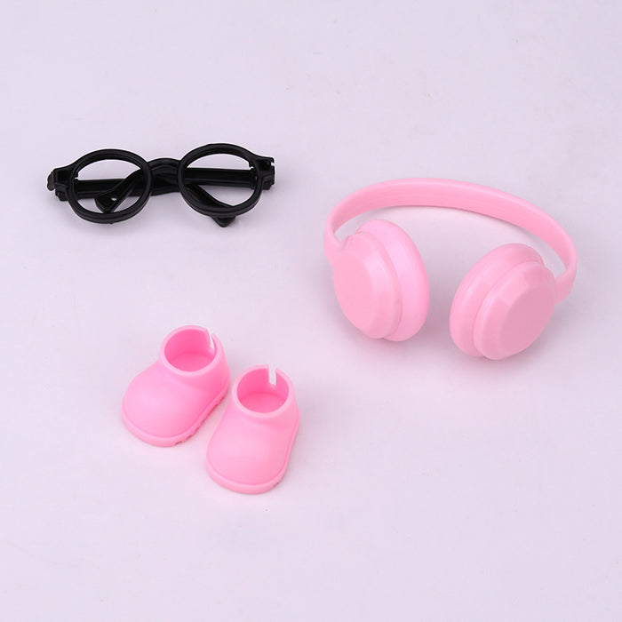 Wholesale Headphones Suitable for  Doll  Headset Baby Clothing Accessories