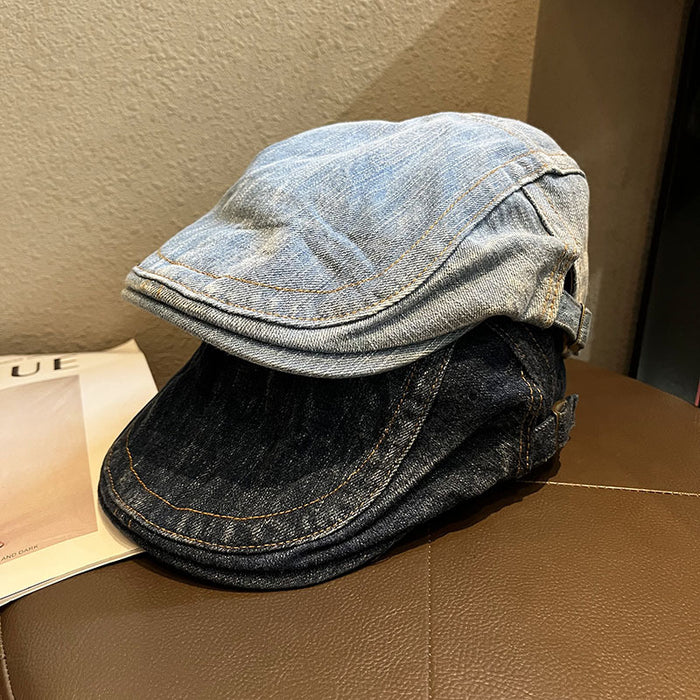 Wholesale Solid Color Denim Hat JDC-FH-Kamie014