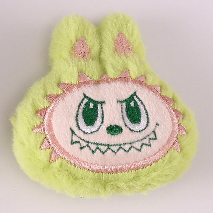 Wholesale Cartoon Brooch Plush Batch Cute Cloth Doll Toy Bag Pendant Clothing Accessories