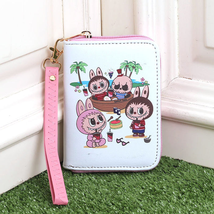 Wholesale Cartoon Animation Surrounding  with Card Storage Bag for Boys and Girls Portable Coin Purse