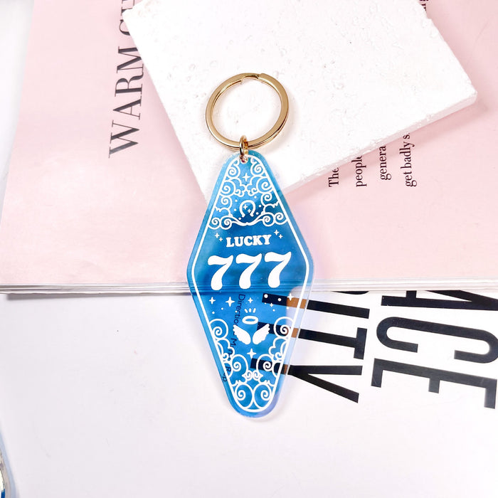 Wholesale Acrylic Diamond Keychain JDC-KC-JiaYi001