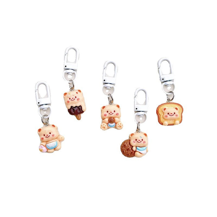 Wholesale Cartoon Cute Pendant Keychain Bookbag Keychain