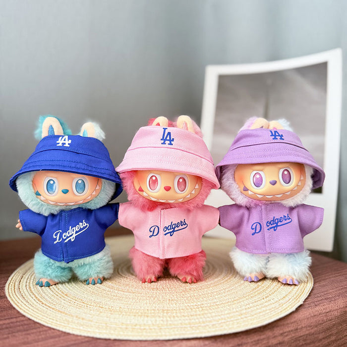Wholesale doll clothes pendant  baseball suit trend cute Doll Accessories