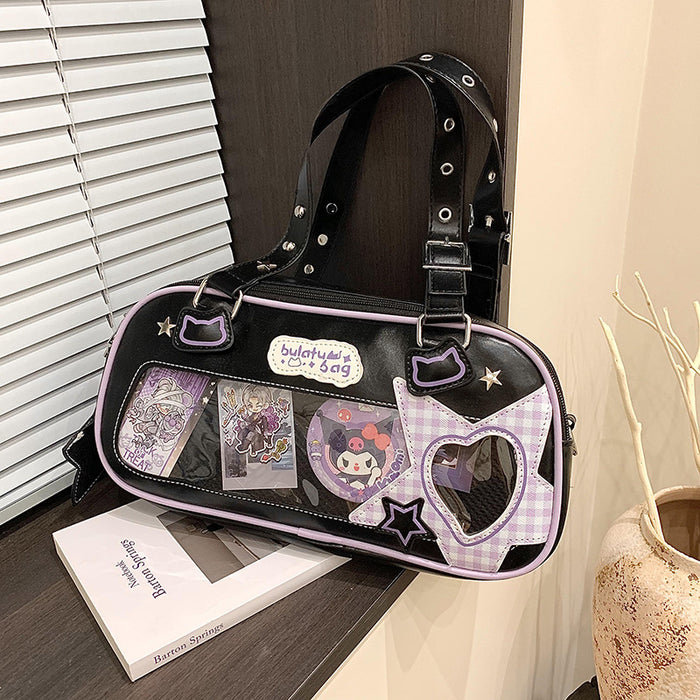 Wholesale Casual student shoulder bag,  cute girl' s anime style bag