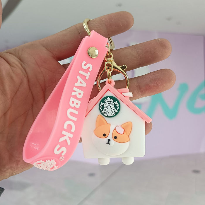 Wholesale Creative Cartoon PVC Keychain JDC-KC-YChaang018