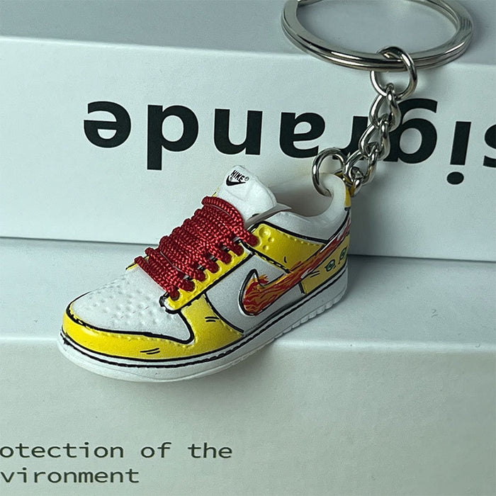 Wholesale Mini Board Shoes PVC Keychain (F) JDC-KC-XingS005