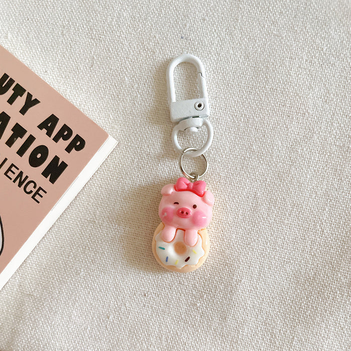 Wholesale Keychain pendant cartoon student girl hanging accessory with accessories