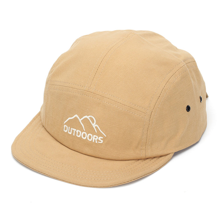 Wholesale Unisex Soft Top Five-Panel Baseball Cap with Embroidery - Trendy Summer Sun Hat