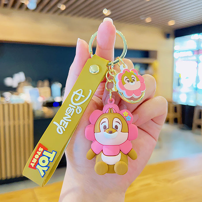 Caricatura al por mayor Epoxy Bear Keychain JDC-KC-KUM019