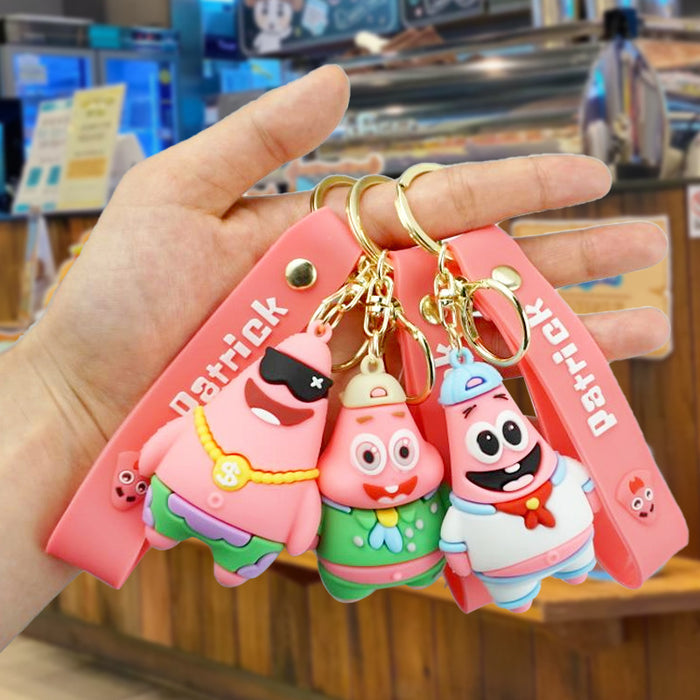 Wholesale  Keychain Cute Cartoon Couple Pendant Girl School Bag