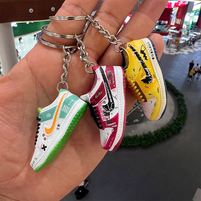 Wholesale Mini Board Shoes PVC Keychain (F) JDC-KC-XingS005