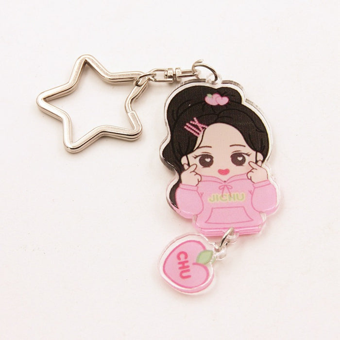 Wholesale Acrylic Keychain JDC-KC-HanTian025