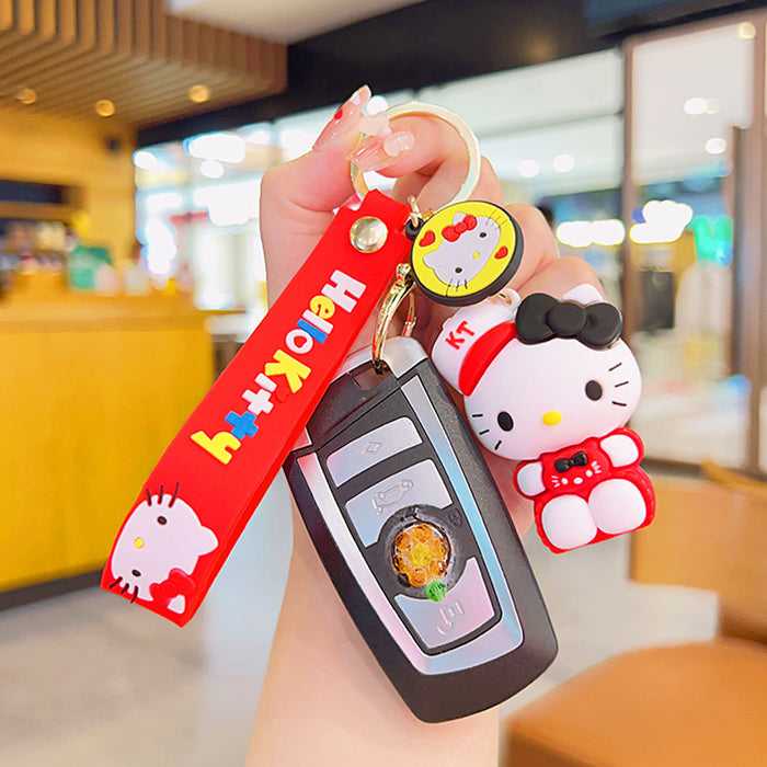 Wholesale Cartoon Doll Silicone Keychain JDC-KC-MingT280