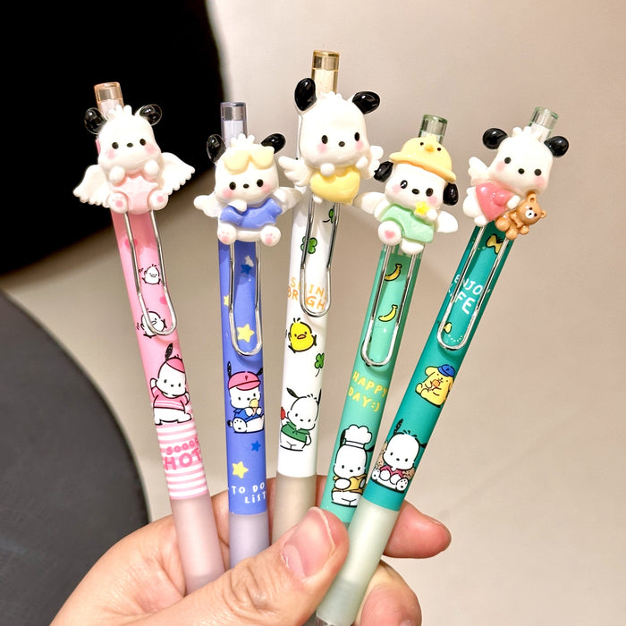 Wholesale 0. 5mm Push-Action Pen with Cartoon Resin Embellishment