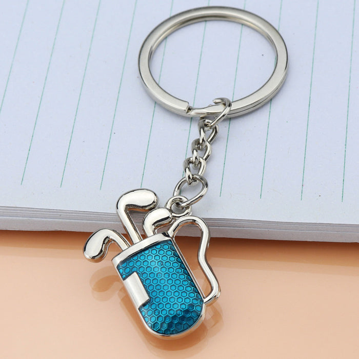 Wholesale Zinc Alloy Golf Barrel Keychain JDC-KC-XunX020