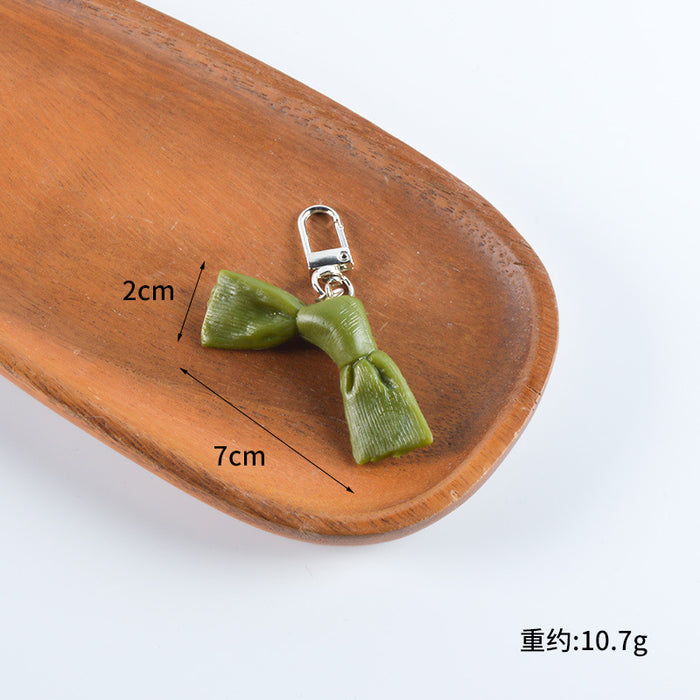 Wholesale PVC Simulated Food Pendants Shrimp Braised Pork Vegetable Charms DIY Keychain Parts Decorative Bag Charm Gift MOQ≥2