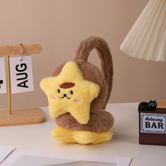 Wholesale  velvet warm ear protection cartoon fashion  earmuffs