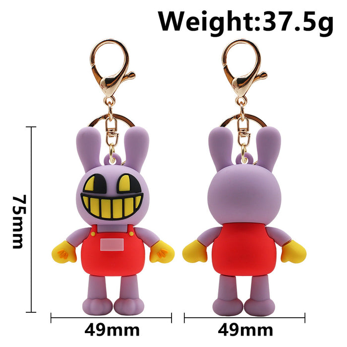 Wholesale Cartoon Game Clown Doll Keychains JDC-KC-HaoAn017