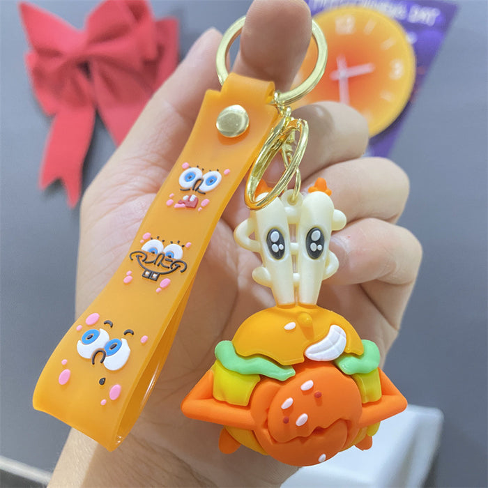 Wholesale PVC Cute Cartoon Doll Keychain JDC-KC-WuYi059