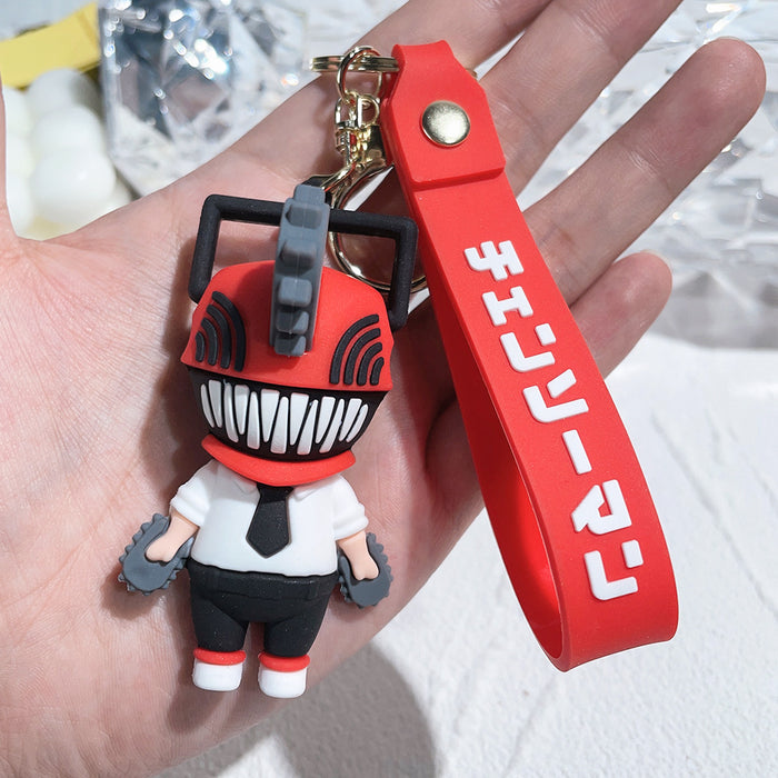 Wholesale Cartoon Silicone Doll Keychain JDC-KC-QiChao038