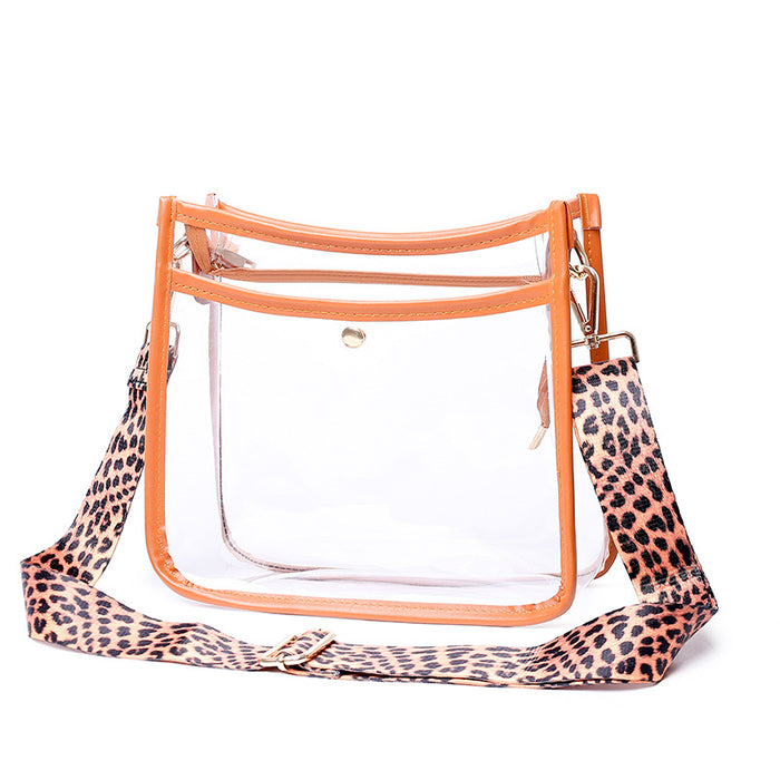 Wholesale PVC Transparent Tote Shoulder Bag JDC-SD-YouYJ005