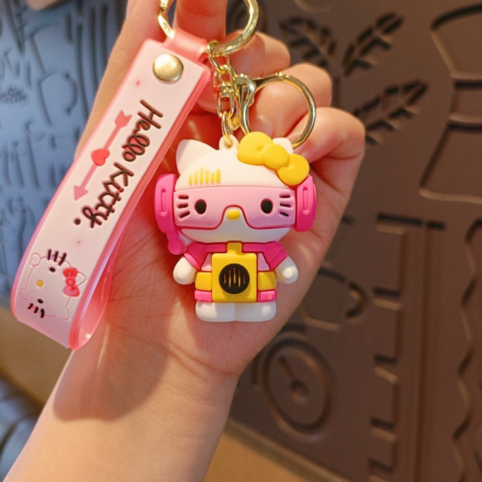 Wholesale Cartoon Doll Silicone Keychain (S) JDC-KC-MingT014