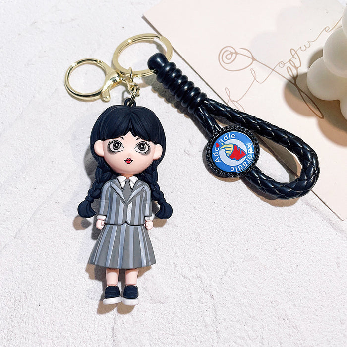 Wholesale 3D Dropping Glue Doll Animation  Pendant Keychain