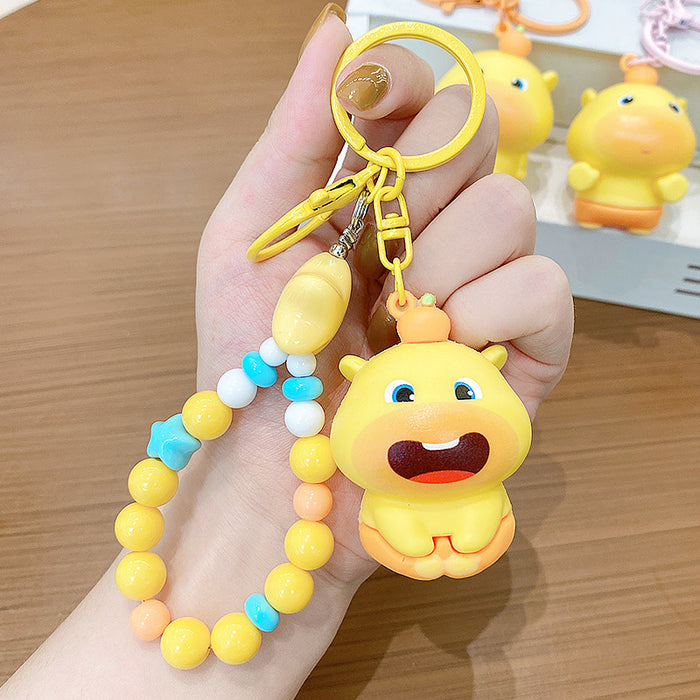 Wholesale Capybara Lulu Charm Keychain Decorative Bag Charm Boutique Gift