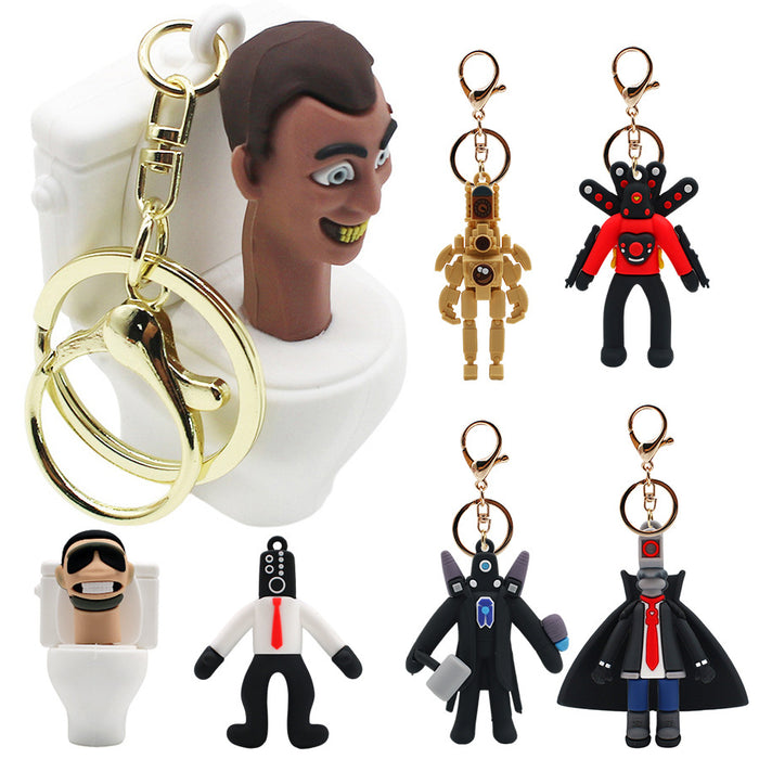 Wholesale  PVC  Doll Keychain JDC-KC-HaoAn003