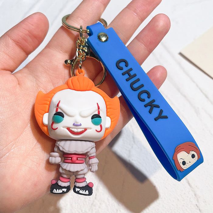 Wholesale Horror series killer keychain
