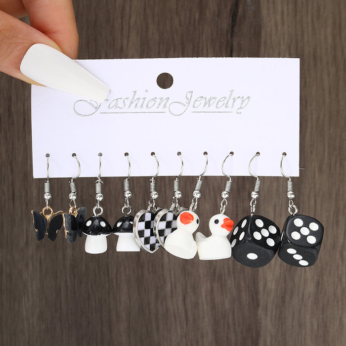 Wholesale Earrings Pendant Drop Glaze Butterfly Earrings Children's Cartoon  Earrings