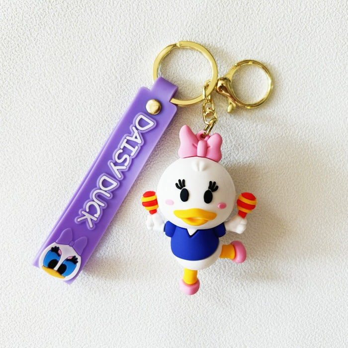 Wholesale PVC Cartoon Doll Keychain JDC-KC-WuYi078