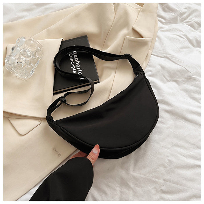 Wholesale Nylon Crossbody Bag  Lightweight Sports Style Small Satchel Underarm Shoulder Bag