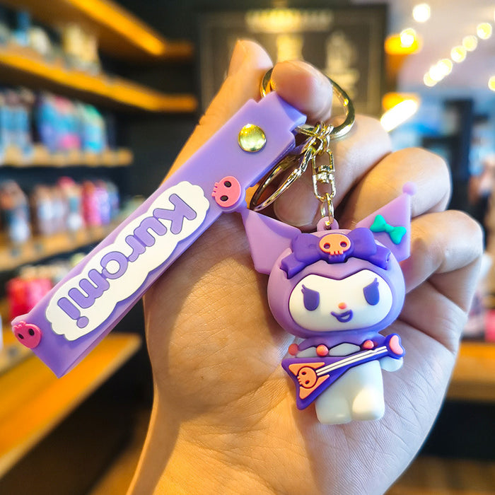 Wholesale Cute Music Car Pendant Cute Key Chain