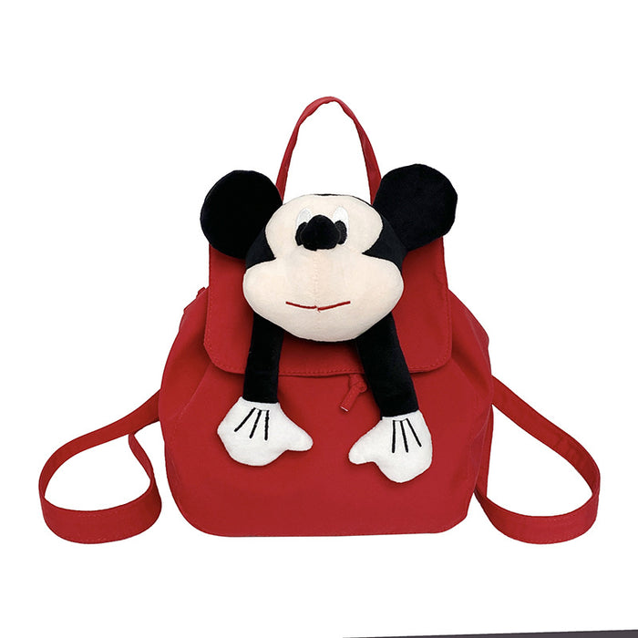 Wholesale Backpack Trendy Bag New Casual Cartoon Large Capacity Bucket Bag Canvas Bag