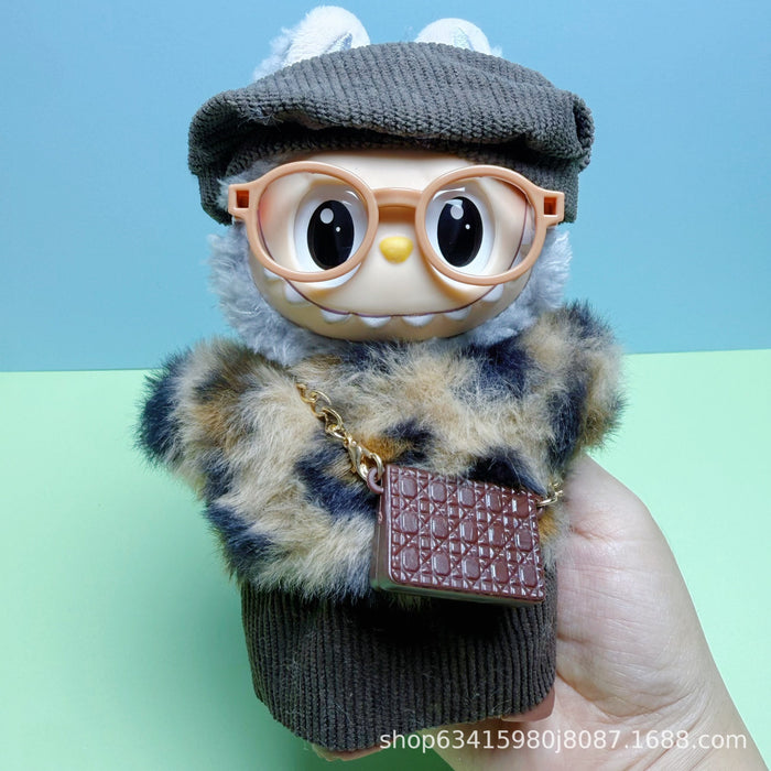 Wholesale Doll clothes can be worn and replaced with plush clothes and accessories