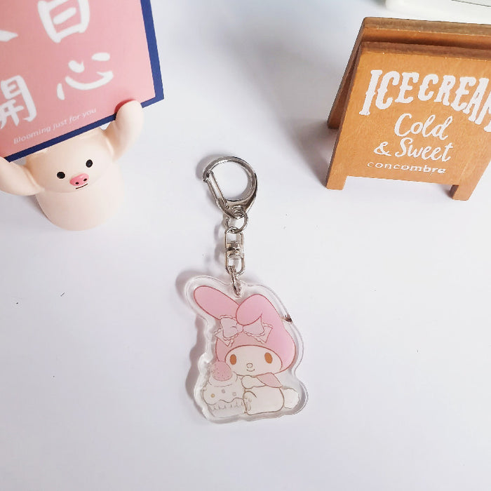 Wholesale Cartoon Acrylic Keychains JDC-KC-ChuangYi012