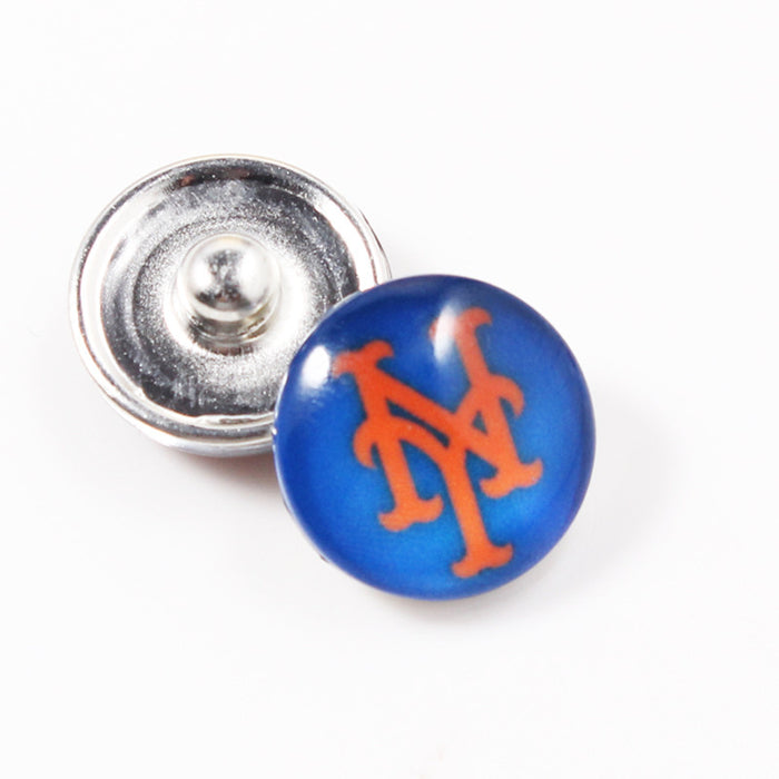 Wholesale 10 pairs/ pack 18mm Ice Hockey Team Button