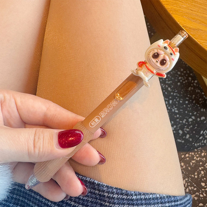 Wholesale Cartoon Cute Dopamine Press Gel Pen