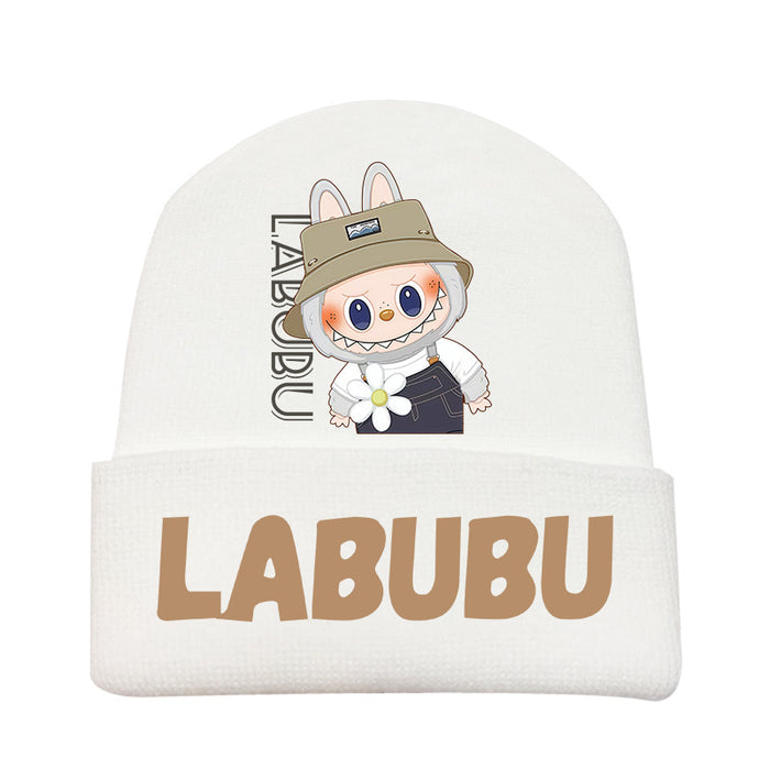 Wholesale Anime cartoon woolen hat knitted hat pullover outdoor warm