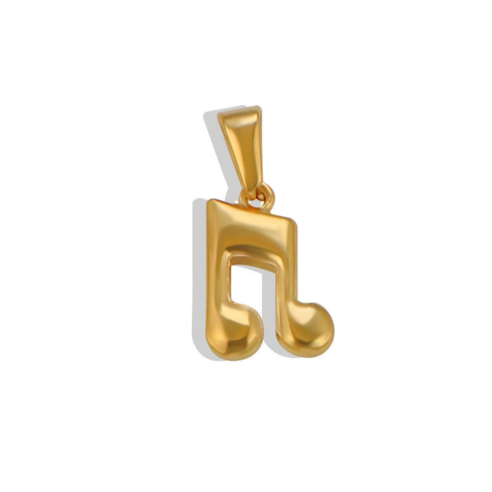 Wholesale 6pcs/SET stainless steel animal single pendant gold plated