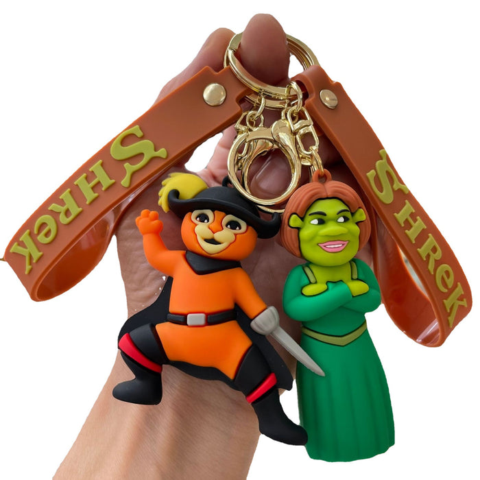 Wholesale Keychain Cartoon Doll Bag Pendant Car Keychain Grab