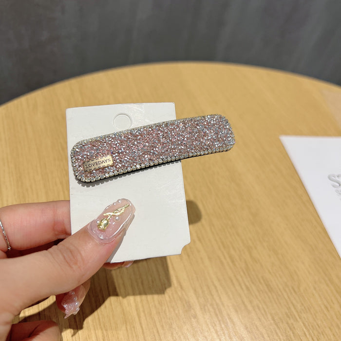 Wholesale Full Diamond Bang Clip Simple All-match Clip Breaking Hair Accessories