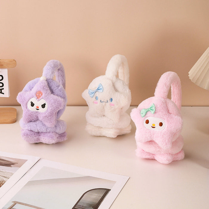 Wholesale  velvet warm ear protection cartoon fashion  earmuffs