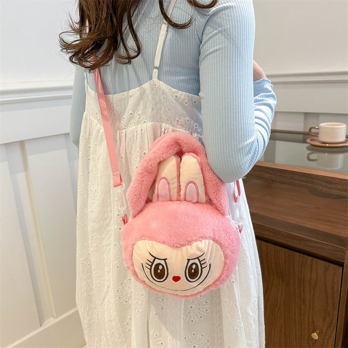 Wholesale Cute  Bag   Furry Cartoon Handbag