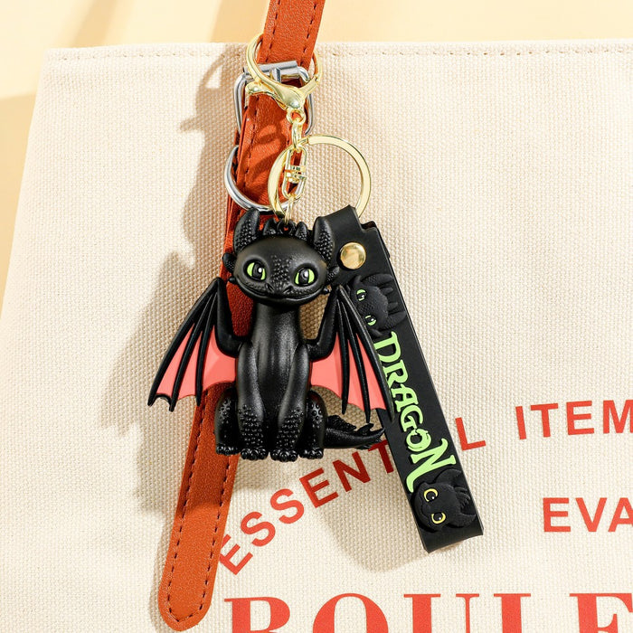 Wholesale Cartoon Black and White  Keychains